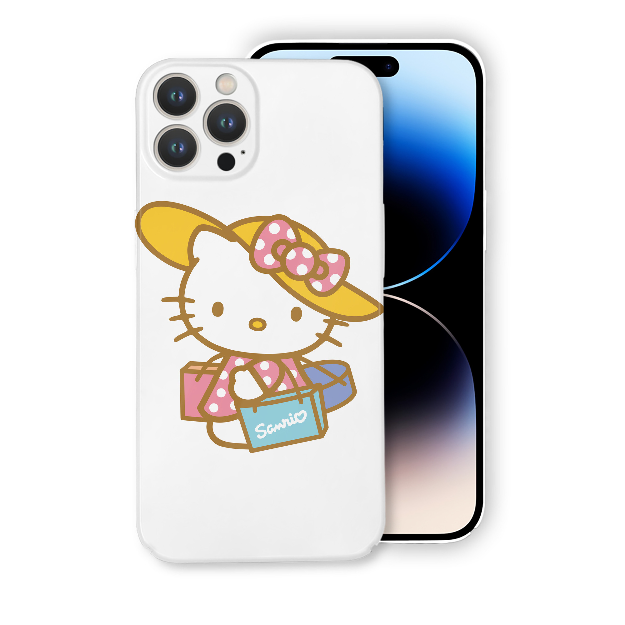 （画像用） Hello Kitty ハローキティ 【iPhone 14シリーズ対応】ハードケース